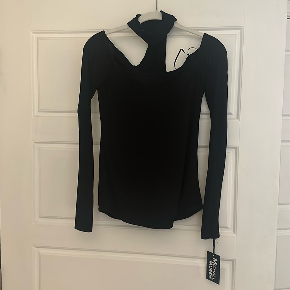Top from revolve with strap around the neck!